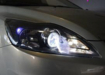 Ford Focus - Установка биксеноновых линз KOITO Q5