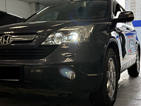 Honda CR-V - Замена штатных линз на Bi-LED X-LED X4