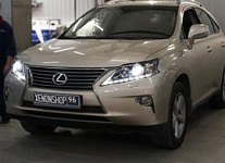 Замена линз на Би-ксеноновые Hella 3 | Lexus RX