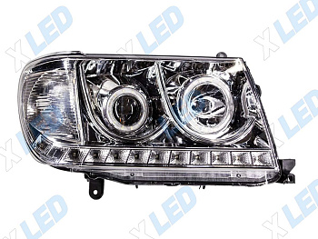 Фара Toyota Land Cruiser 100 рестайлинг 2 (2005-2007) LED (правая) 