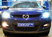 Замена линз на би-ксеноновые линзы Hella 3R+ на Mazda CX7