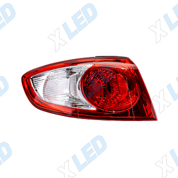 Фонарь задний Hyundai Santa Fe II (2005-2012) в крыло (левый)