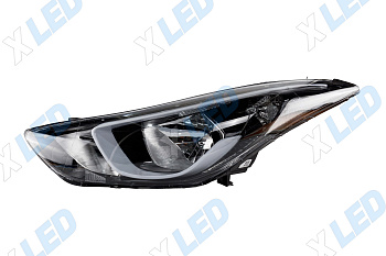 Фара Hyundai Elantra V рест (2013-2016) галоген, рефлектор (левая)