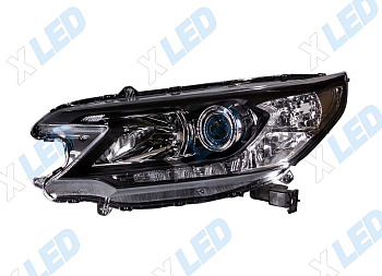 Фара Honda CRV RM (2012-2015) линза галоген, с электрокорректором (левая) 