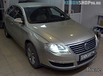 Би-ксеноновые линзы HELLA 3 / Volkswagen Passat 2007 год