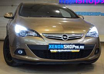 Opel Astra J GTC Установка ДХО