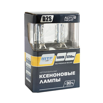 Ксеноновые лампы D2S MTF Active Night AS6D2S (6000К)