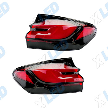 Комплект задних фонарей (тюнинг) BMW 5 F10/F11/F07 VII рест (2013-2017) №2