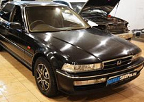Установка би-ксеноновых линз Morimoto mini G5H1 |  Honda Inspire 1991г