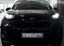 Замена на Би-ксеноновые линзы Hella 3R+ | KIA Sportage 2018
