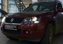 Замена линз на Би-галоген Hella 3R-H7 | Suzuki Grand Vitara