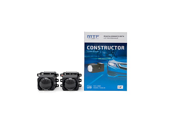Комплект диодных MONO линз MTF Light CONSTRUCTOR LOW BEAM 1.8 5500K