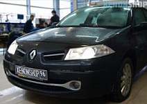 Замена на Би-кcеноновые линзы HELLA 3R - Renault Megan