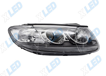 Фара Hyundai Santa Fe II (2005-2012) линза галоген (правая)