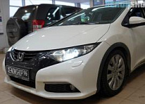 Установка Би-диодных линз  BILED 3/Honda Civic IX 2012 г.
