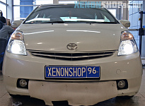 Установка линз Hella 3 с блендами Max Style на Prius 2008 г.
