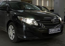 Установка Би-ксеноновых линз KOITO Q5 | Toyota Corolla E140/150