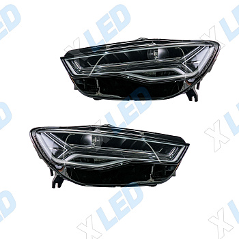Комплект фар (тюнинг) Audi A6 C7 рест (2014-2018) FULL LED