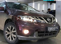 Замена линз на Би-ксеноновые Hella 3 | Nissan Murano 2012 год