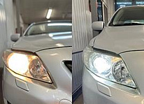 Toyota Corolla - установка линз!