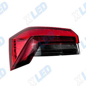 Фонарь задний Skoda Rapid II (2020-2023) в крыло LED (левый)