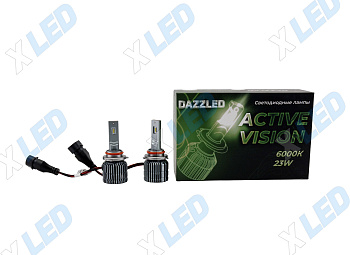 Комплект светодиодных ламп HB4 (9006) Active Vision DAZZLED 12-24v