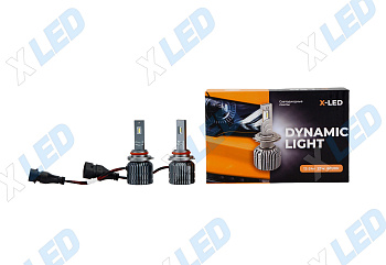 Комплект светодиодных ламп HB4 (9006) Dynamic Light X-LED 12-24v