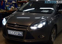 Ford Focus 3 Установка Би-ксеноновых линз Hella 3