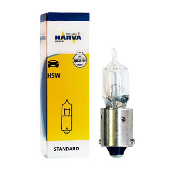 Галогенная лампа H5W Narva Standard 12V