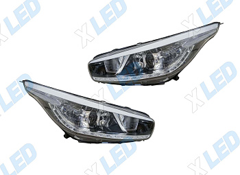 Комплект фар KIA Ceed (2012-2018) с bi-led линзами Х6 X-LED