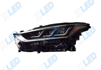 Фара Toyota Highlander IV (2019-2026) LED 3 линзы тюнинг (левая) 