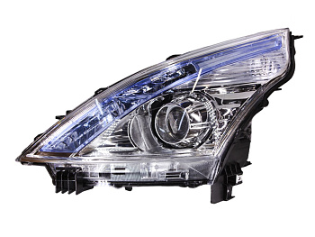 Фара Nissan Teana II (J32) рестайлинг (2011-2013) линза ксенон (левая)
