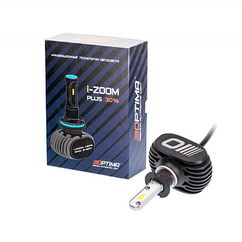 Комплект светодиодных ламп H3 Optima LED i-ZOOM +30 Seoul-CSP White 9-32v