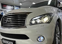 Infiniti QX 56 — замена линз!