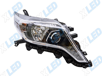 Фара Toyota Land Cruiser Prado 150 рестайлинг 1 (2013-2017) №2 LED с электрокорректором (правая) 