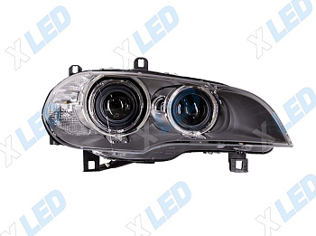 Фара BMW X5 E70 (2006-2013) линза ксенон, с электрокорректором (правая)