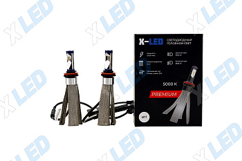 Комплект светодиодных ламп H11 G7 Premium X-LED 12-24v