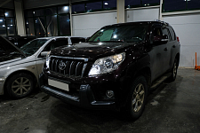 Toyota Land Cruiser Prado Установка би-диодных линз