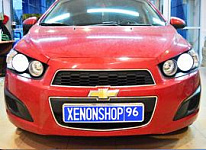 Установка Би-ксеноновых линз Morimoto на Chevrolet Aveo