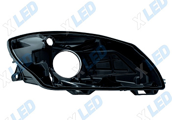 Корпус фары Skoda Fabia 2/Roomster 5J рестайлинг (2010-2014) галоген (правый)