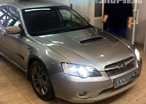 Полировка, чистка фар Subaru Legasy