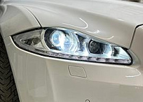 Jaguar XJ — замена линз на би-ксенон!