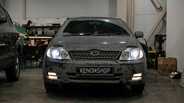 Toyota Corolla - замена головного света на Bi-Led оптику