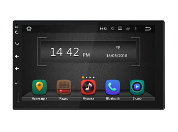 INCAR AHR-9280, автомобильная мультимедийная система /BT, NAVI, Android 6.0/1024*600,wi-fi, DSP