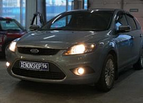 Ford Focus 2 - Установка Би-ксеноновых линз
