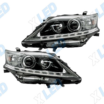 Комплект фар Lexus RX3 (2012-2015) с bi-led линзами Х6 X-LED, подключение ксенон
