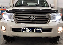 Toyota Land Cruise 200 - Установка Би-ксеноновых линз Hella 3