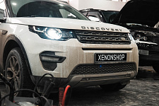 Range Rover Discovery - Установка светодиодной оптики