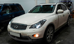 Infiniti EX35 Установка Bi-Led оптики