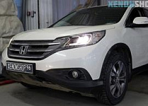 Замена на Би-ксеноновые линзы Hella 3/Honda CR-V 2013 год
